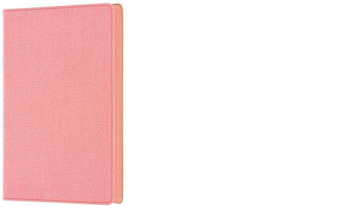 Carnet de notes (A5) Castelli, série Harris Pétale de rose (Ligné, couverture flexible)
