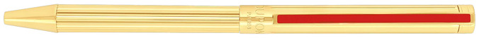 Stylo bille Dupont, S.T., série Classique Doré
