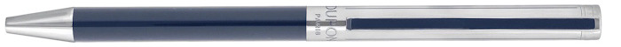 Dupont, S.T. Ballpoint pen, Classique series Palladium/Blue