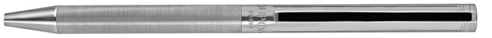 Dupont, S.T. Ballpoint pen, Classique series Brushed palladium/Black