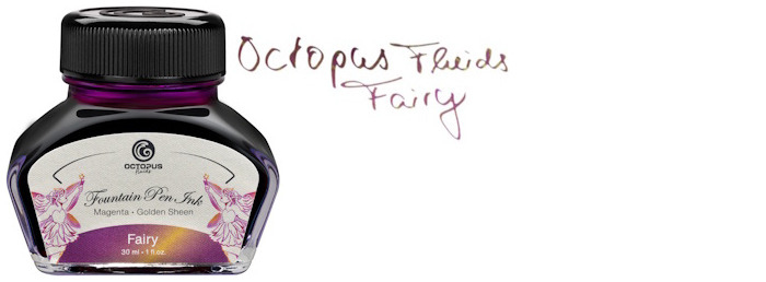 Bouteille d'encre Octopus Fluids, série Sheen Encre Fairy (30ml)