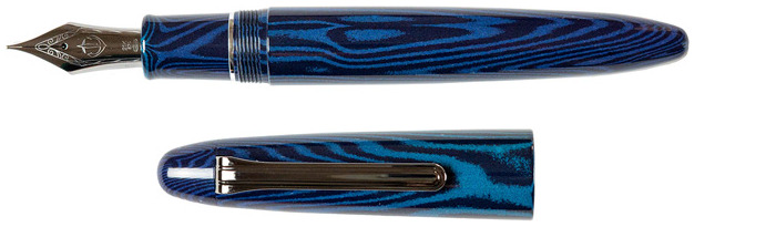 Sailor FP, King of Pen - Ebonite 'BLUE PHOENIX'  SE (KOP - 21kt nib)      