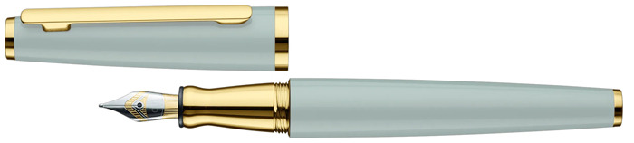 ottohutt Fountain pen, Design 06 series Pistachio shiny Gt 