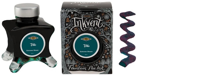 Bouteille d'encre Diamine, série Inkvent Black Edition Encre Vibe (50ml)