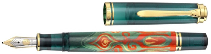 Pelikan Fountain pen, Souverän M600 Art Collection Rudi Rother Special Edition series