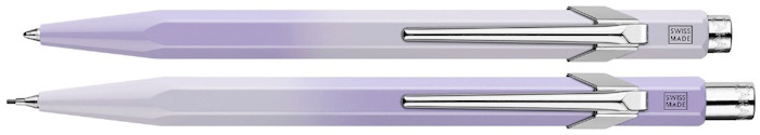 Caran d'Ache Ballpoint pen & mechanical pencil (0.5mm) set, 849 & 844 Blooming Lavender Special Edition series  