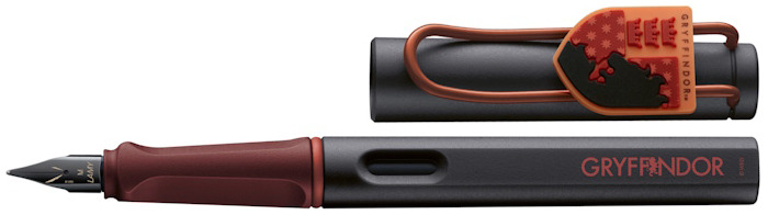 Stylo plume Lamy, série Safari Édition Spéciale Harry Potter Noir & Rouge (Gryffondor)