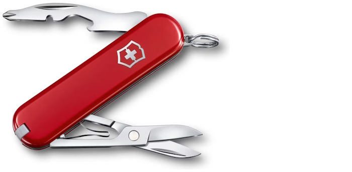 Victorinox Knife, Small Pocket Knives series Red (Jetsetter)