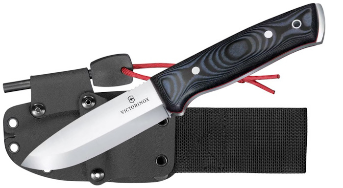 Victorinox Knife, Outdoor series Black (Outdoor Master Mic L - with sheath)