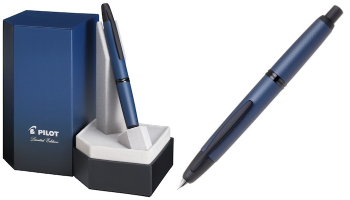 Stylo plume Pilot, série Édition Limitée Capless 2025 Link Midnight