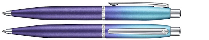 Stylo bille Sheaffer, série VFM Expressions Dégradé nacré Bleu & Mauve CT