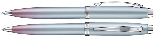 Stylo bille Sheaffer, série 100 Expressions Dégradé nacré Bleu & Rose CT