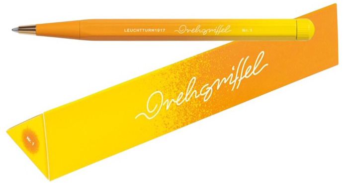 Stylo bille Leuchtturm1917, série Drehgriffel Nr. 1 Gradient LE Soleil levant/Citron	