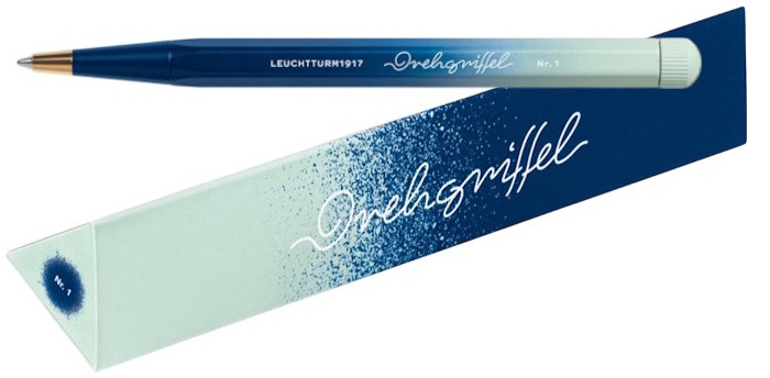 Stylo bille Leuchtturm1917, série Drehgriffel Nr. 1 Gradient LE Marine/Menthe	