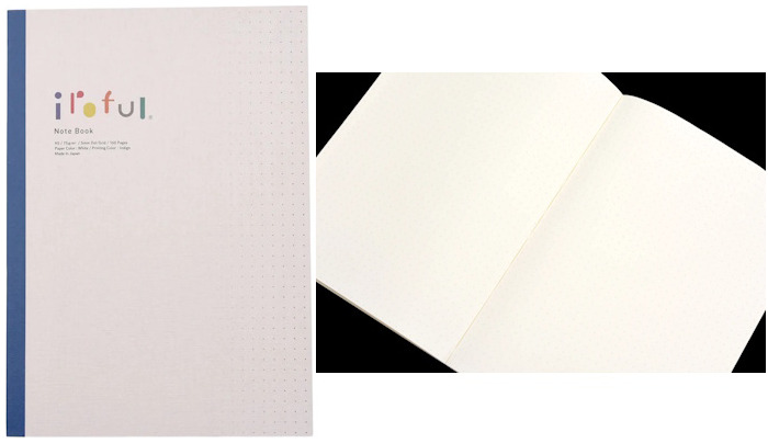 Iroful Notebook (A5), Notebook series (Dotted - 160 pages)