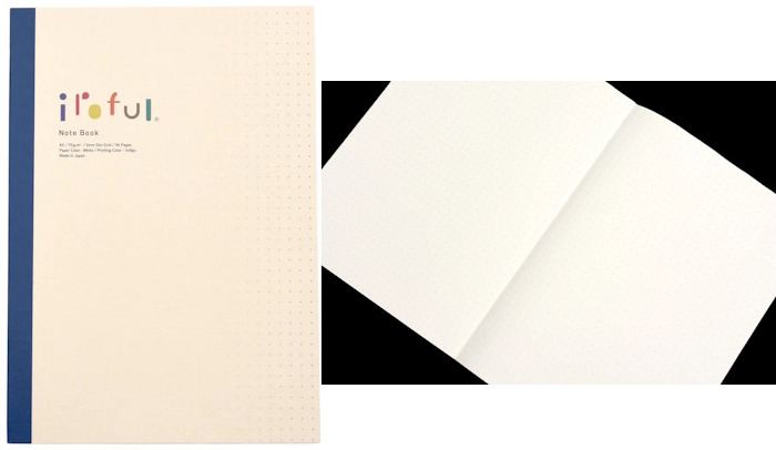 Iroful Notebook (A5), Notebook series (Dotted - 96 pages)