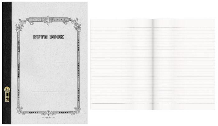 Carnet de notes (A5) Tsubame, série Notebook (Ligné - 40 feuilles)