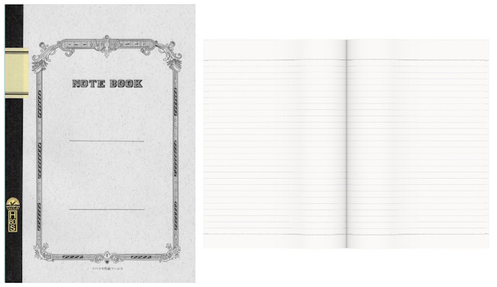 Carnet de notes (A5) Tsubame, série Notebook (Ligné - 80 feuilles)