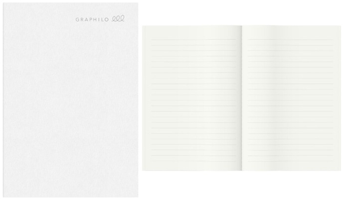 GRAPHILO Notebook (A5), Notebook series (Ruled - 32 sheets - 148 x 210 mm)