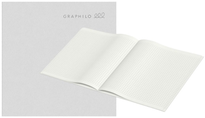 GRAPHILO Notebook, Notebook series (Squared - 30 sheets - 158 x 158 mm)