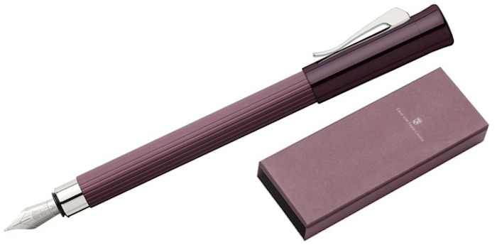 Faber-Castell, Graf von Fountain pen, Tamitio series Dark bordeaux