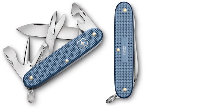 Victorinox Knife, Alox Limited Edition 2026 series Glacial Blue (Pioneer X)