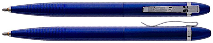 Fisher Spacepen Ballpoint pen, Unique series Satin Blue (Vortex)