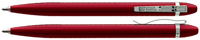 Fisher Spacepen Ballpoint pen, Unique series Satin Red (Vortex)