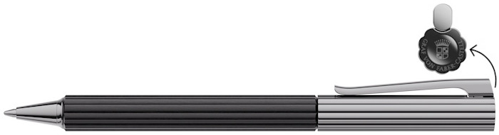 Stylo bille Faber-Castell, Graf von, série Bloom Bois d'ébène