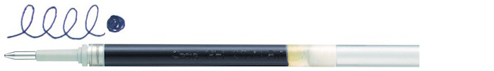 Pentel Gel refill, Refill & ink series Indigo-Black Ink (EnerGel-Metal tip)