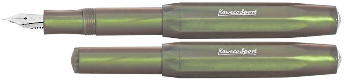 Kaweco Fountain pen, Lunar Sport series Shadow green CT  