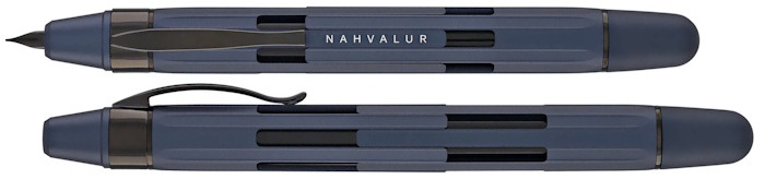 Nahvalur Fountain pen, Eclipse series Cobalt BKT