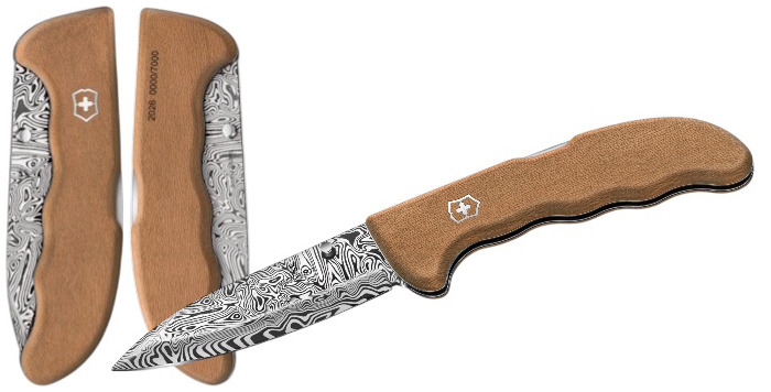Victorinox Knife, Evoke Wood Damast Limited Edition 2026 series