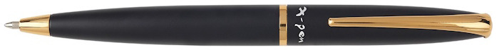 Stylo bille X-Pen, s&eacute;rie Peninsula Anodize Noir mat GT