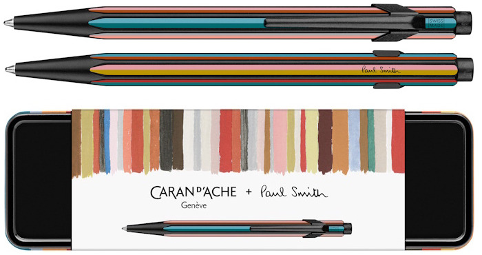 Caran d'Ache Ballpoint pen, 849 Paul Smith 5th Special Edition series Black