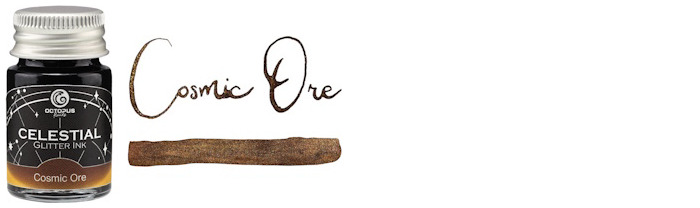 Octopus Fluids Ink bottle, Celestial series Cosmic Ore ink (10ml)