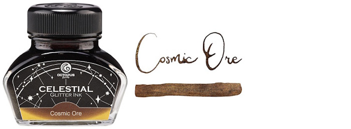 Octopus Fluids Ink bottle, Celestial series Cosmic Ore ink (30ml)