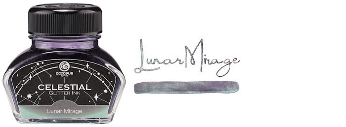 Octopus Fluids Ink bottle, Celestial series Lunar Mirage ink (30ml)