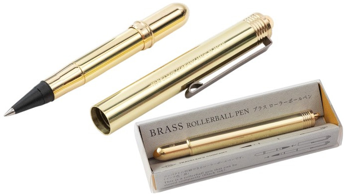 Traveler's Company Ink roller ball, Brass series