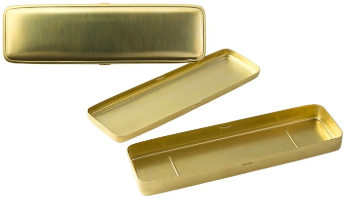 Traveler's Company Pen box, Brass series