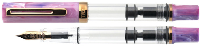 TWSBI Fountain pen, Eco series Fluorite Purple/Bronze