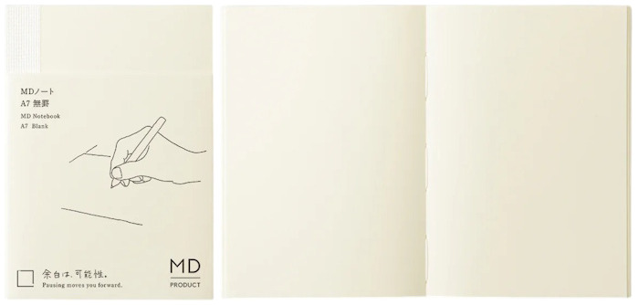 Carnet de notes (A7) MD PRODUCT, série MD Notebook (Uni)