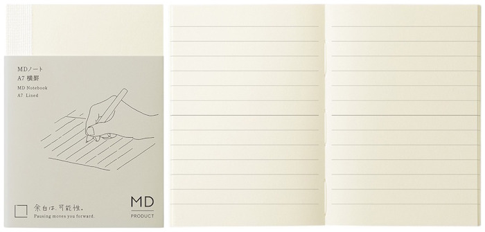 Carnet de notes (A7) MD PRODUCT, série MD Notebook (Ligné)