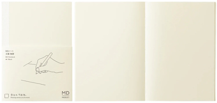 MD PRODUCT Notebook (A6), MD Notebook series (Blank)