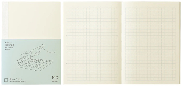 MD PRODUCT Notebook (A6), MD Notebook series (Grid)