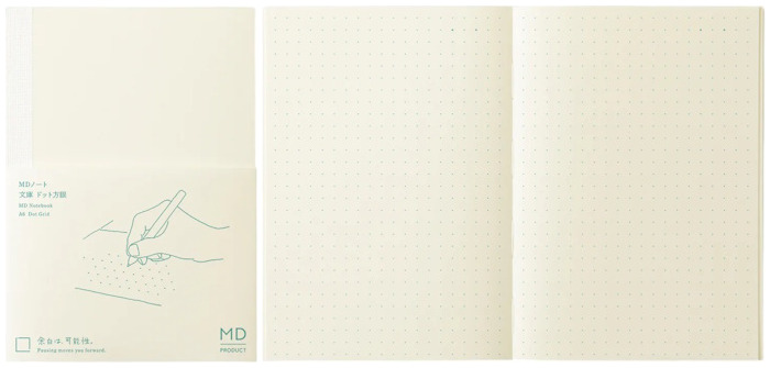 MD PRODUCT Notebook (A6), MD Notebook series (Dot Grid)