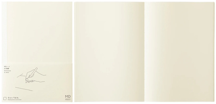 MD PRODUCT Notebook (A5), MD Notebook series (Blank)