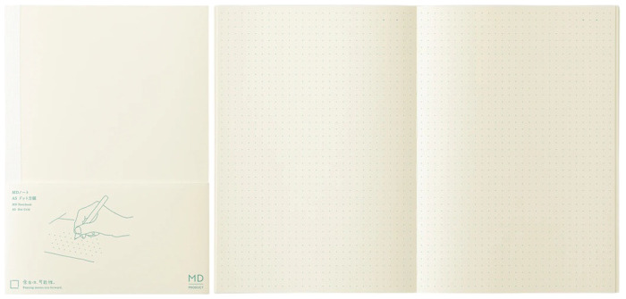 MD PRODUCT Notebook (A5), MD Notebook series (Dot Grid)