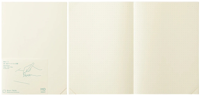 MD PRODUCT Notebook (A5), MD Notebook series (Codex, Dot grid, 1 Day - 1 Page)