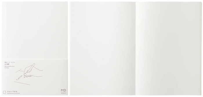 MD PRODUCT Notebook (A5), MD Notebook series (Cotton - Blank)